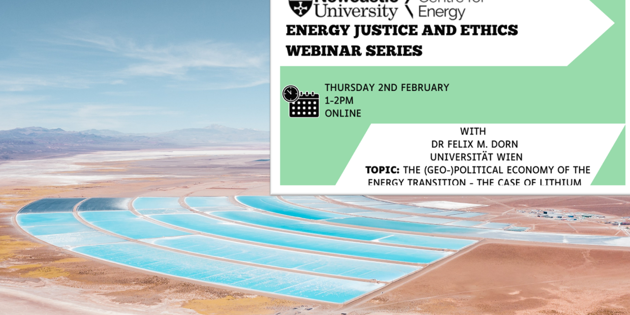 Justice and Ethics Webinar series (2nd Feb)