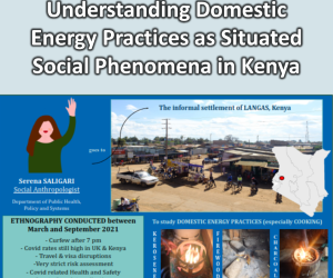 Understanding Domestic Energy Practices as Situated Phenomena in Kenya