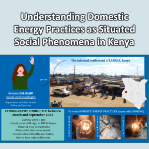 Understanding Domestic Energy Practices as Situated Phenomena in Kenya
